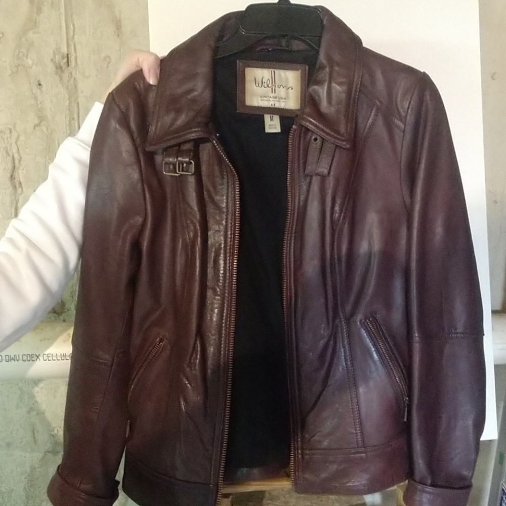 Wilson ladies leather jacket